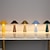 billige Bordlamper-bærbar trådløs led sopp bordlampe moderne fargerik små nattlys form usb-lading barn gave til nattbord sofa side atmosfære lampe