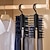 Недорогие Вешалка для одежды-увеличьте пространство своего шкафа с помощью этой вращающейся вешалки для галстуков - организуйте до 20 галстуков и ремней с противоскользящими функциями, удобным извлечением шарфов и ремней,