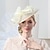 billiga Partyhatt-pannband hattar huvudbonader organza solhatt fat hatt topp hatt bröllop tefest elegant bröllop med pilbåge huvudbonader