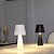 abordables Lampes de Table-Lampe de table nordique rechargeable, lampe de table moderne et simple pour salle à manger, chambre à coucher, lampe de chevet, 1 pièce