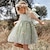 cheap Party Dresses-Flower Girl Dresses for Wedding Short Floral Embroidered Tulle Pageant Princess Dress for Girls