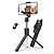 billige Selfiepinne-Selfiestang blåtann Uttrekkbar Maks lengde 70 cm Til Universell Android / iOS Universell