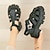 ieftine Sandale de Damă-Pentru femei Sandale Sandale cu platformă Pantofi Romani În aer liber Zilnic Platformă Toc Îndesat Vârf rotund Casual Confortabili PU Buclă Negru Albastru Bej