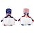 abordables Décoration du Jour de l&amp;#39;Indépendance-Décorations de gnomes patriotiques à LED - Gnomes faits à la main pour le jour de l&#039;indépendance - Elfe en peluche américain - Décorations de gnomes rouges blancs bleus du 4 juillet - Ornement de table