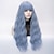 Недорогие Парики к костюмам-длинный синий парик женский длинный волнистый pelucas пушистый вьющийся женский синтетическое волокно реалистичный веселый парик светло-голубой красочный парик для девочек синий