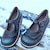 ieftine Sandale de Damă-Pentru femei Sandale Bullock Pantofi În aer liber Zilnic Toc Drept Vârf rotund Epocă Clasic Imitație Piele Curea Gleznă Albastru Verde Închis Verde