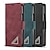 cheap Samsung Cases-Phone Case For Samsung Galaxy Z Fold 5 Z Fold 4 Z Fold 3 Wallet Case Magnetic Full Body Protective Kickstand Retro PC PU Leather