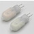 זול נורות דו-פיניות לד-10/20 יחידות מיני g4 נורת led ac dc12v ac 220v 2w אמפולה מנורת led נורות תירס להחליף זרקור הלוגן נברשת מנורת הלוגן