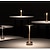 tanie Lampy stołowe-aluminiowa, bezprzewodowa lampa stołowa typu C, ładowalna lampka nocna z 3-stopniowym przyciemnianiem, sypialnia, salon, restauracja