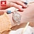 tanie Zegarki kwarcowe-nowe zegarki damskie Olevs trend diamentowe wodoodporne zegarki kwarcowe modny wodoodporny damski zegarek na rękę