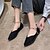 cheap Women&#039;s Slip-Ons &amp; Loafers-Women&#039;s Flats Slip-Ons Dress Shoes Sexy Shoes Comfort Shoes Daily Club Ribbon Tie Flat Heel Pointed Toe Fashion Casual Comfort Faux Suede PU Loafer Wine Leopard Black