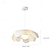 abordables Suspension-Lustre LED en forme de bourgeon de lanterne, design en métal acrylique, style moderne, lumière chaude, 1 lumière, 46cm, 110-120v, 220-240v