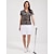 baratos Coleção de designers-Mulheres Camisa polo de caminhada Marron Manga Curta Proteção Solar Leve Blusas Roupas femininas de golfe, roupas, roupas, roupas