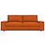 זול IKEA כיסויים-כיסוי ספה 3 מושבים kivik מרופד 100% כותנה כיסויי החלקה בצבע אחיד איקאה סדרת kivik