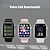billige Smartwatches-S9 Smart Watch 2.01 inch Smartur Bluetooth Skridtæller Samtalepåmindelse Aktivitetstracker Kompatibel med Android iOS Dame Herre Lang Standby Handsfree opkald Vandtæt IP 67 40 mm urkasse