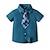 זול סטים-2 חלקים פעוטות בנים חולצות טי-שרט &amp; מכנסיים קצרים תִלְבּוֹשֶׁת צבע אחיד שרוולים קצרים כותנה מַעֲרֶכֶת בָּחוּץ אופנתי קיץ 1-3 שנים כחול טווס