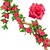 halpa Tekokukat ja vaasit-2kpl simulaatio ruusu silkkiköynnös hääkoristelu kodin sisustus
