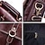 cheap Men&#039;s Bags-Men&#039;s Crossbody Bag Shoulder Bag Messenger Bag Nappa Leather Cowhide Daily Zipper Solid Color Light Brown Dark Brown Brown
