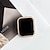 preiswerte Smartwatch-Hülle-Uhrengehäuse Kompatibel mit Apple Watch Series 8 7 41mm 45mm / Series 6 5 4 SE 40mm 44mm / Series 3 2 1 38mm 42mm Kratzfest Stoßfänger-Vollabdeckung Stoßresistent Aleación Beobachten Abdeckung