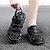 Недорогие Мужские сандалии-Мужские кожаные сандалии, летние рыбацкие сандалии в стиле ретро, черные, темно-красные сандалии, сандалии с закрытым носком, повседневная удобная обувь