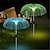 billiga Vägglampor för utomhusbruk-2st solmanetlampor 7 färgskiftande solenergi trädgårdslampor vattentäta utomhusdekor för utomhusjulgård trädgårdsdekoration
