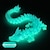 baratos Estátuas-3d impresso cristal dragão gem dragão 3d articulado brinquedos dragão rotativo e dragão chinês flexível ornamento realista