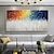 halpa puuöljymaalauksia-iso käsinmaalattu värikäs abstrakti öljymaalaus kankaalle värikäs puumetsä syksymaalaus makuuhuoneeseen olohuoneen sisustustaide käsinmaalattu raskas teksturoitu impastomaalaus