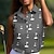 baratos Coleção de designers-Mulheres Camisa polo de caminhada Verde Manga Curta Proteção Solar Blusas Roupas femininas de golfe, roupas, roupas, roupas