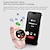 tanie Inteligentne bransoletki-696 LC605 Inteligentny zegarek 1.19 in Inteligentne Bransoletka Bluetooth Krokomierz Powiadamianie o połączeniu telefonicznym Rejestrator snu Kompatybilny z Android iOS Damskie Odbieranie bez użycia