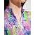 abordables Colección de diseñador-Mujer Camisas de polo Rosa Sin Mangas Camiseta Floral Ropa de golf para damas Ropa Trajes Ropa Ropa