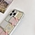 ieftine Carcase iPhone-telefon Maska Pentru iPhone 15 Pro Max Plus iPhone 14 13 12 Pro Max Mini Capac Spate cu curea de mână Ultra Subțire Neîngălbenește Φιόγκος Floare Floral TPU PC