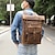 Недорогие Рюкзаки-Винтажный мужской рюкзак из воловьей кожи первого слоя, кожаный рюкзак Crazy Horse, дорожная сумка для путешествий на открытом воздухе, сумка для компьютера 15,6 дюйма