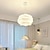 cheap Pendant Lights-33 cm Pendant Lantern Design Pendant Light PVC Artistic Style Modern Style Classic Artistic Modern 110-120V 220-240V