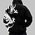 levne pánské 3D mikiny s kapucí-dračí strážce x lu | pánská mikina s kapucí dragon loong mýtické stvoření tmavého stylu