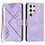 cheap Samsung Cases-Phone Case For Samsung Galaxy S24 S23 S22 S21 Ultra Plus A54 A34 A14 Note 20 10 Wallet Case Magnetic with Wrist Strap Kickstand Retro Geometric Pattern TPU PU Leather