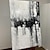 billige Abstrakte malerier-håndlavet oliemaleri lærred vægkunst dekoration sort og hvid stil moderne abstrakt til stuen boligindretning rullet rammeløst ustrakt maleri