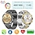 tanie Smartwatche-696 AK63 Inteligentny zegarek 1.43 in Inteligentny zegarek Bluetooth EKG + PPG Krokomierz Powiadamianie o połączeniu telefonicznym Kompatybilny z Android iOS Damskie Męskie Odbieranie bez użycia rąk