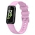 voordelige Fitbit-horlogebanden-Slimme horlogeband Compatibel met: Fitbit Inspire 3 Siliconen Smartwatch Band Metalen sluiting Waterbestendig Verstelbaar Sportband Vervanging Polsbandje