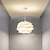 abordables Luces colgantes-33 cm Diseño de linterna Lámparas Colgantes PVC Estilo artístico Estilo moderno Clásico Artístico Moderno 110-120V 220-240V
