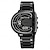 abordables MONTRE NUMÉRIQUE-SKMEI Hommes Montre Digitale Extérieur Mode Décontractée Montre Bracelet Lumineux Chronomètre Fonction réveille Compte à rebours Acier Suivre