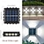 billige Vegglamper til utendørsbruk-1 stk solenergi firesidig lysende vegglampe, gårdshagegjerde, trappebelysning
