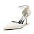 ieftine Pantofi de Mireasă-Pentru femei pantofi de nunta Pantofi de imprimare Nuntă Petrecere Zilnic Brodată Tocuri de nunta Pantofi de mireasa Pantofi de domnișoară de onoare Dantelă Toc Stilat Vârf ascuțit Elegant Modă