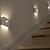 voordelige sensor nachtverlichting-led-nachtverlichting bewegingssensor, usb oplaadbaar draadloos nachtlampje keukenkast gang nachttrapverlichting voor badkamer, hal, slaapkamer, kinderkamer, keuken en trap 1/2/3 stuks