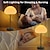 billige Bordlamper-led trådløs bordlampe soppformet ladebordlampe usb oppladbar for soverom, stue, nattbordslampe for barn