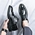 voordelige Heren Oxfordschoenen-Voor heren Oxfords Formele Schoenen Bullock Shoes Gedrukte Oxfords Vintage Klassiek Brits Bruiloft Dagelijks PU Lengteverhogend Comfortabel Anti-slip Veters Zwart Bruin Lente Herfst