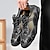 abordables Zapatos Oxford de hombre-Hombre Oxfords Retro Zapatos de Paseo Casual Diario Cuero Cómodo Botines / Hasta el Tobillo Mocasín Rojo Oscuro Negro Amarillo Primavera Otoño