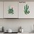 cheap Wall Stickers-Summer-themed Stickers: Cactus, Mermaids, Pineapples, Sunflowers - Ideal for Toilet Seats, Fridges, Cabinets, Living Rooms, Bedrooms, Studies - Ultra-transparent Film Home Decor Decals for Wall Backgrounds