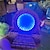 cheap Light Up Toys-Atlantis Stargate Mirror LED Night Light Star Gate 3D Time Tunnel Ring Mirror Movie Replica Model Cospaly Halloween Party Prop Resin Collectable Toy Home Decor Ornament Gift