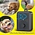 baratos eletrodomésticos-Repelente ultrassônico para cães 2 transmissor ultrassônico 4 frequências de engrenagem. bateria recarregável de grande capacidade pode ser pendurada para uso