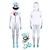cheap Videogame Cosplay-Inspired by Cosplay Super Heroes Video Game Cosplay Costumes Cosplay Suits Fashion Long Sleeve Leotard / Onesie Costumes